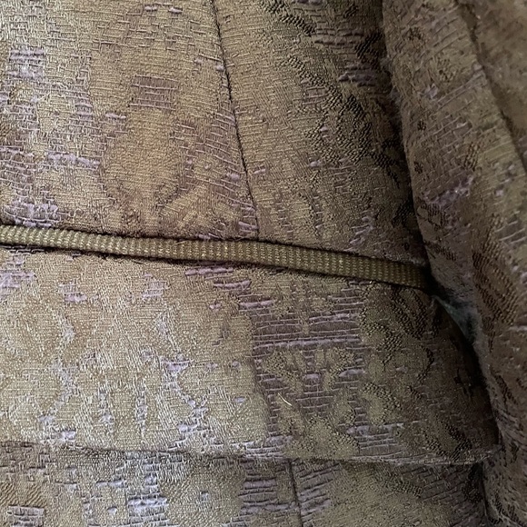 Banana Republic Women's Twill Jacket Size 8 Dark Navy Blue Lined Single Breast - Picture 6 of 11